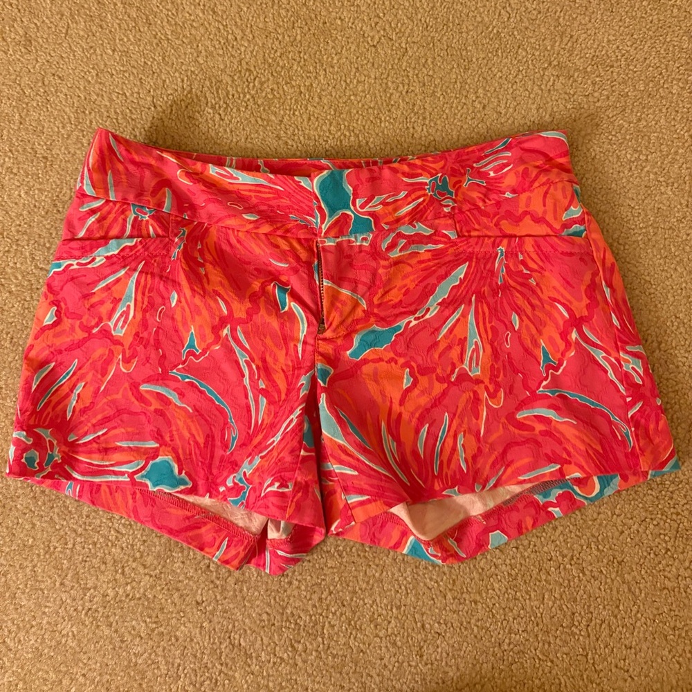 Lilly Pulitzer size 0 shorts pink